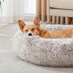 WESTERN HOME WH Calming Dog & Cat Bed, Anti-Anxiety Donut Cuddler Warming Cozy - Image 3