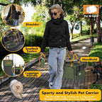 PAWZIDEA Expandable Pet Carrier w/ID Card, 18″×11″×11″ Small Dog Carrier TSA - Image 5