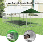 20'x10' Large Outdoor Dog Kennel, Heavy Duty Dog Enclosure - Image 3