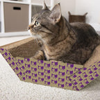 SmartyKat Super Scratcher Chaise Corrugate Cat Scratcher and Lounge, Cradling - Image 4