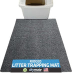 Drymate Cat Litter Box Mat, Litter Trapping Mat, Waterproof, Urine-Proof by Drymate