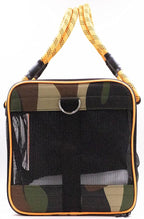Buddy's Best Airline Approved Pet Carrier – Army Camo & Orange - Image 5