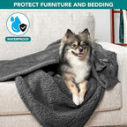 PetAmi Waterproof Dog Blanket for Small Medium Dog Puppy Cat Throw for Couch - Image 2