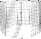 Amazon Basics Foldable Octagonal Metal Exercise Dog Playpen, Indoor/Outdoor by AmazonBasics