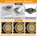 Dog Bowl Mat, Moon Sun Pet Feeding Mat - Image 3
