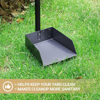 Heeyoo Dog Pooper Scooper, Dog Poop Tray and Rake Set, Pet Waste Removal Scoop - Image 8