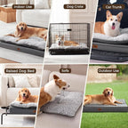 2-Pack Waterproof Dog Bed Medium Size Dogs, Plush Cushion & Orthopedic - Image 9