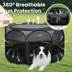 Love's cabin Pet Puppy Dog Playpen, Medium Dog Tent Crates Cage Indoor/Outdoor - Image 9
