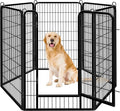 Yaheetech Dog Playpen Outdoor, 47 inch 6 Panels Dog Pen Indoor Heavy Duty Puppy by Yaheetech