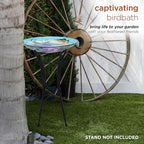 Alpine Corporation 18" Outdoor Birdbath Bowl Topper - Image 4