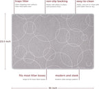 Ubbi Pet Cat Litter Mat, Non-Slip Litter Trapping Mat - Image 2