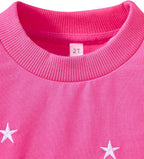 Toddler Baby Girls Cotton Sweater, Long Sleeve Crewneck Sweatshirt Pullover - Image 6