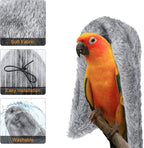 Comfort Corner Fleece Bird Blanket Parrot Cage Snuggle Hut Warm Bird Nest House - Image 2