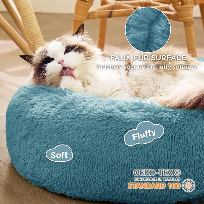 Bedsure Calming Cat Beds for Indoor Cats - Image 2