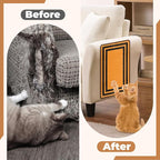 Cat Scratcher Mat, 23.6x15.7 Inch Natural Sisal Cat Scratch Pad, Horizontal Cat - Image 5