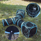 INTURN Cat Furniture Tent for Indoor and Outdoor Playpen Portable Cat Tunnels - Image 2