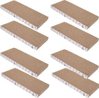 8 Packs cat Scratch pad Toys Reversible cat Scratching Post Cardboard cat by Engelalike