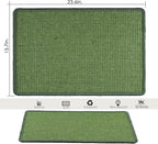 Cat Scratcher Mat, 23.6x15.7inch Natural Sisal Cat Scratchers - Image 2