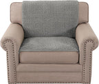 H.VERSAILTEX Plush Chenille Couch Armrest Cover 2 Packs Thick and Soft Sofa - Image 7