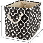 Bone Dry Pet Storage Collection Lattice Paw Print, Small Rectangle - Image 6