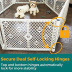 MYPET 6-Panel Paws Petyard, Durable & UV-Resistant Puppy Playpen, - Image 4