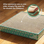 Kitty City Cat Scratcher Refill – 3-Pack Durable Corrugated Cardboard Scratch - Image 6