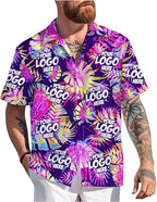Custom Hawaiian Shirt with Face Photo Picture by GLOXO