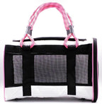 Buddy's Best Airline Approved Pet Carrier – White & Pink Heavy Duty, Fits Under - Image 3