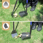 Heeyoo Dog Pooper Scooper, Dog Poop Tray and Rake Set, Pet Waste Removal Scoop - Image 7