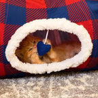 Plaid Tunnel Bed - Image 9