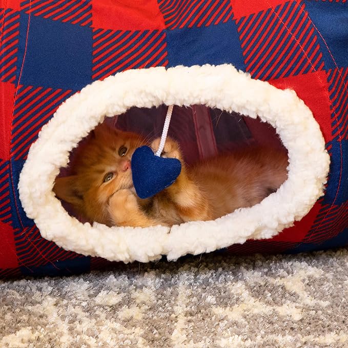 Plaid Tunnel Bed - Image 2