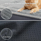 Dog Bed Large Sized Dogs, Orthopedic Flannel Pet Bed - Image 4