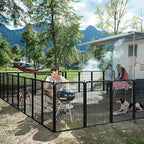 Yaheetech Dog Playpen Outdoor, 40 inch 4 Panels Dog Pen Indoor Heavy Duty Puppy - Image 3