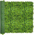 Artificial Plant Wall Roll: 72 X144 in UV-Anti Ivy Privacy Fence Screen Faux by ODTORYHOME