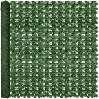 Artificial Ivy Privacy Fence Wall Screen: 72 x144 in UV-Anti Faux Greenery by ODTORYHOME
