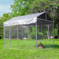 HITTITE Extra Large Outdoor Dog Kennel, Anti-Rust Dog Kennel Outside by HITTITE