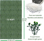 Artificial Ivy Privacy Fence Wall Screen: 72 X144 in UV-Anti Faux Boxwood Roll - Image 2