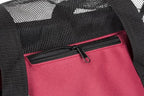 Pawer Soft-Sided Pet Carrier for Cat and Small Dog, Burgundy Color, Medium Size - Image 7
