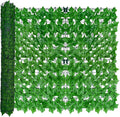 Artificial Ivy Privacy Fence Wall Screen, 40X120 in UV-Anti Faux Greenery by ODTORYHOME