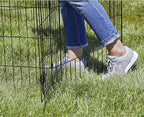 MidWest Homes for Pets Folding Metal Puppy / Dog Exercise Pen, Indoor/Outdoor - Image 4