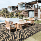 GENIMO Outdoor Rug for Patio Clearance, Reversible Plastic Straw Rugs for RV - Image 8
