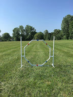Dog Agility Equipment Deluxe Beginner Set, 3 Bar Jumps, 6 Weave Poles, 1 - Image 2