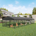 354" x 118" Large Outdoor Dog Enclosure, Heavy Duty Dog Cage - Image 4