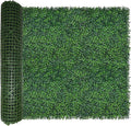 Artificial Boxwood Roll: 40x120 in UV-Anti Faux Ivy Boxwood Hedge Leaf Grass by ODTORYHOME