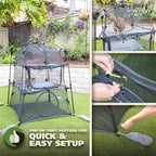 Outback Jack Catio Outdoor Cat Enclosure, - Image 6