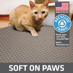 Drymate Cat Litter Box Mat, Litter Trapping Mat, Waterproof, Urine-Proof - Image 4