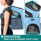 PetAmi Small Dogs and Cat Backpack Carrier, Airline Approved Pet Backpack - Image 4