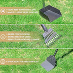 Heeyoo Dog Pooper Scooper, Dog Poop Tray and Rake Set, Pet Waste Removal Scoop - Image 6