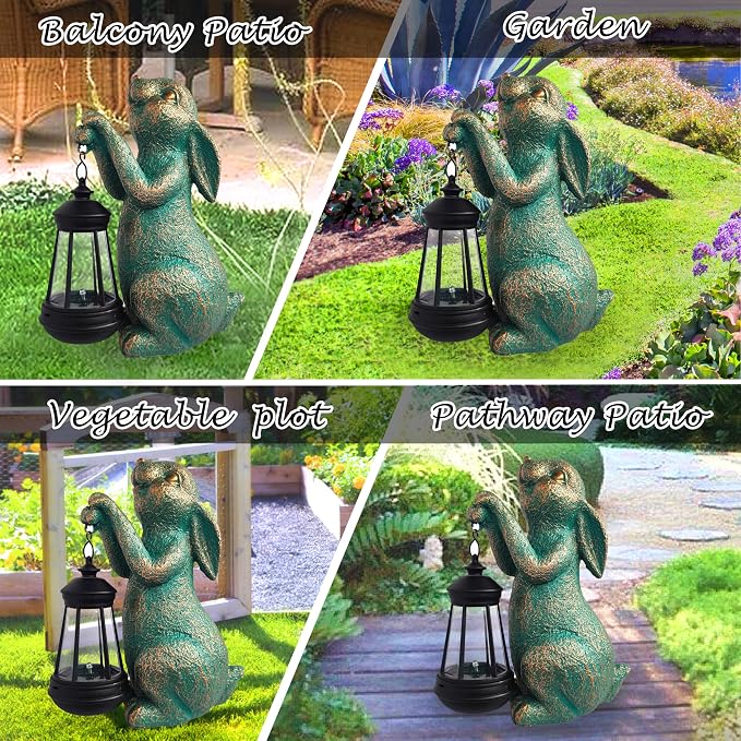 Rabbit Garden Statue Outdoor Décor - Image 9